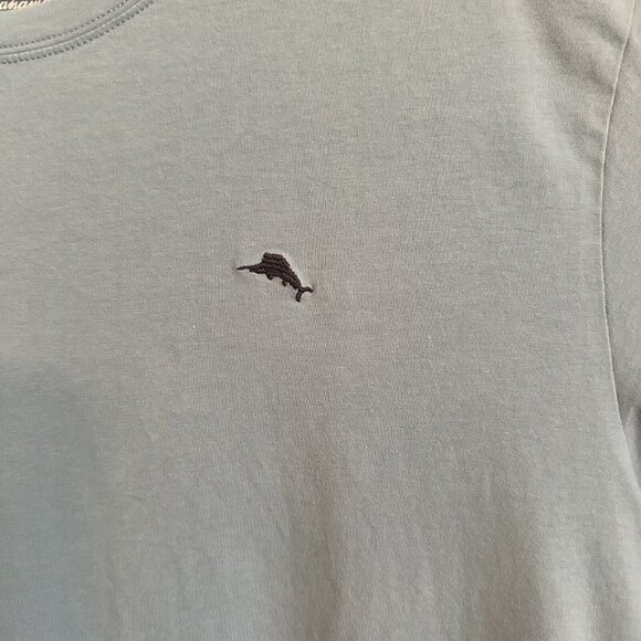 Tommy Bahama Mens XL Blue Dolphin Logo Tee Casual Relaxed Fit Beachy Tropical - Picture 3 of 8